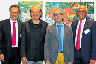 Vernisage von Markus Wilke bei K3S Kunst in der Kanzlei